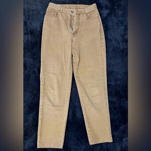 Vintage Bonjour International Tan Jeans Made in USA